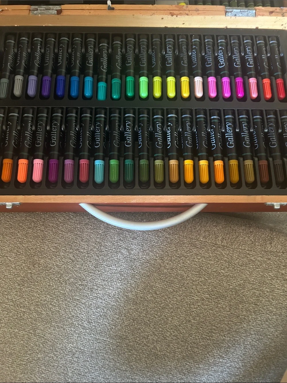 Gallery Assorted Marker and Pencil Art Set - Multicolor A few pieces are missing